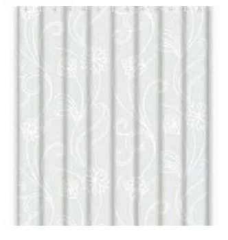 Штора для ванной комнаты, 180*180 см, PEVA, РИСУНОК серая